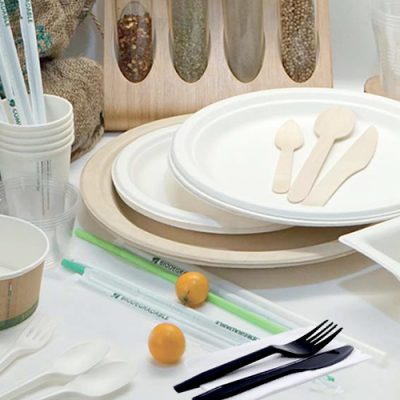 κουτάλια - πιρούνια - πιάτα μιας χρήσης